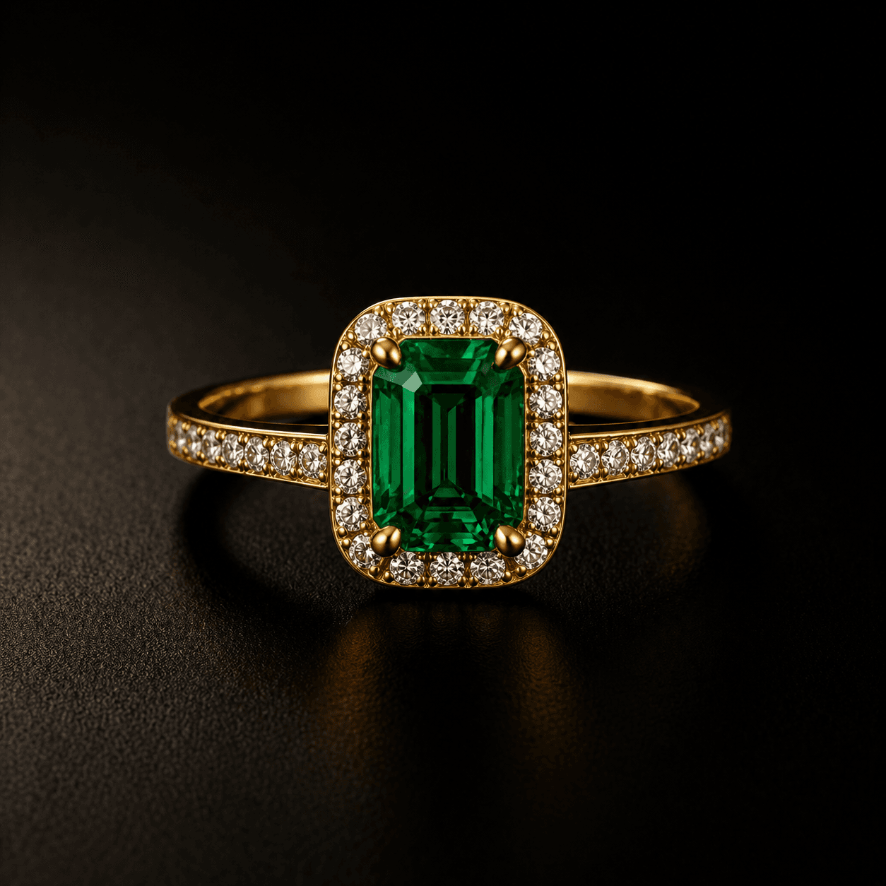 Anillo Esmeralda Imperial
