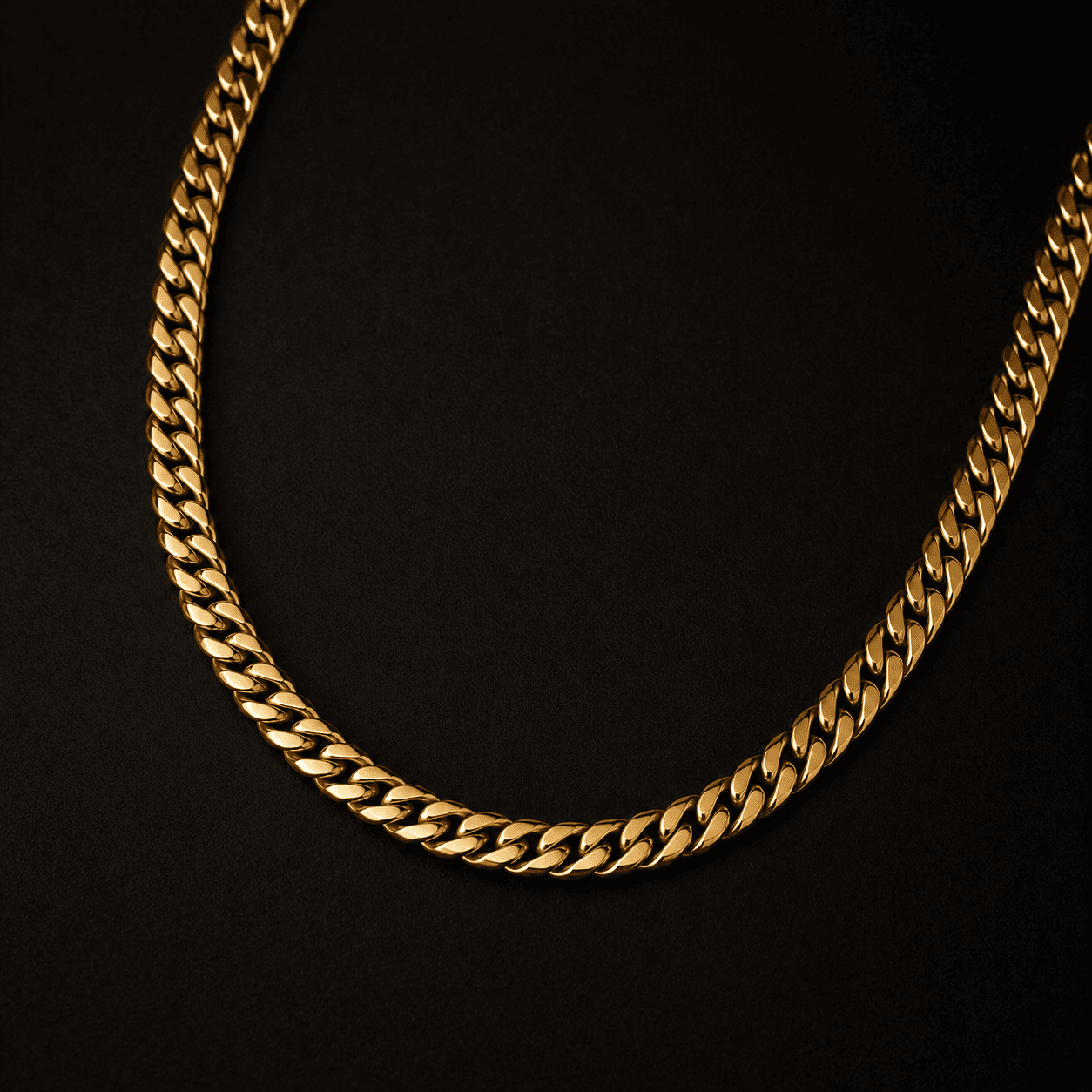 Collar Cubano Gold Luxe